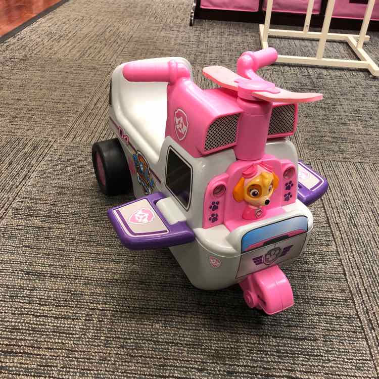 Paw Patrol Skye High Flying Helicopter Riding Toy