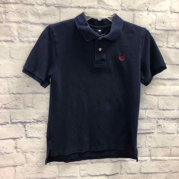 Chaps Navy Size 14 Boy Polo or Button Down