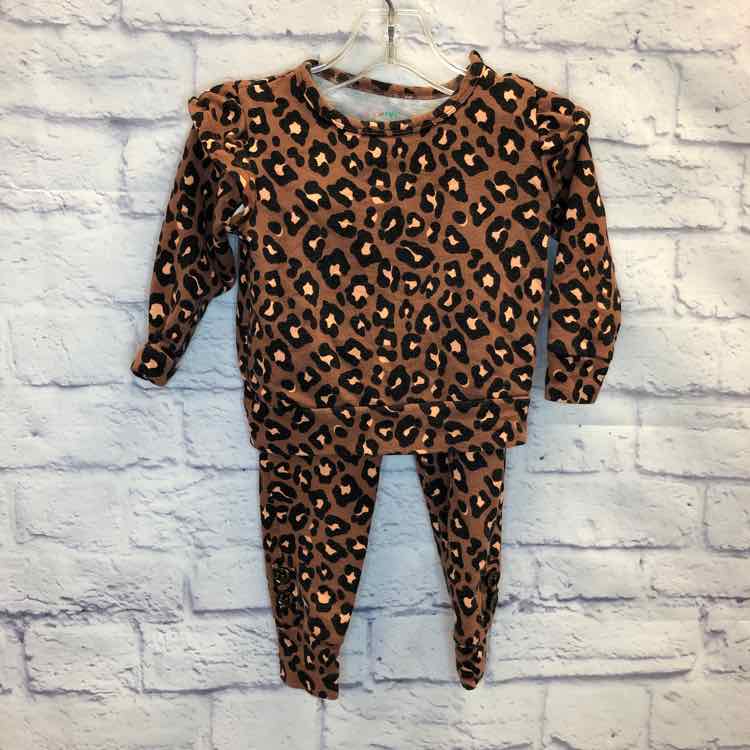 Gigi and Max Animal Size 18 Months Girls 2 Piece Outfit