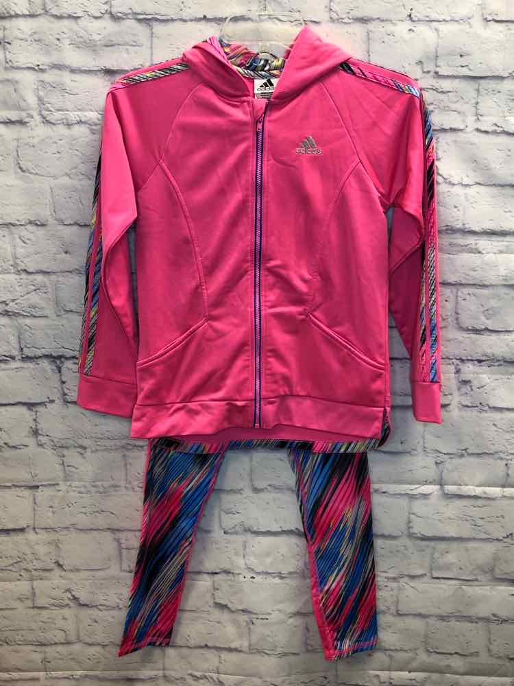 Adidas Pink Size 10 Girls 2 Piece Outfit