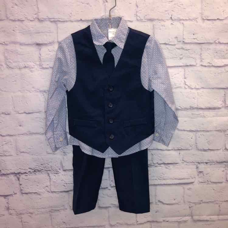 Van Heusen Blue Size 3T Boys 4 Piece Outfit