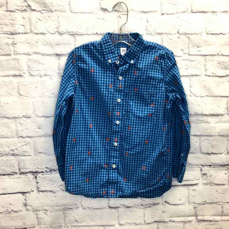 Gap Blue Size 8 Boy Polo or Button Down
