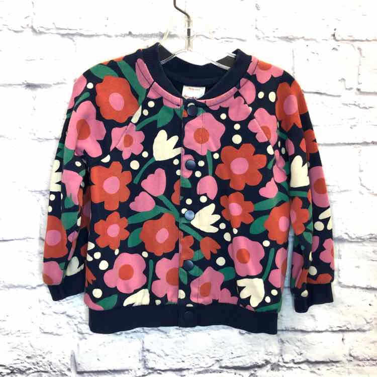 Hanna Andersson Floral Size 3T Girls Sweatshirt/Hoodie
