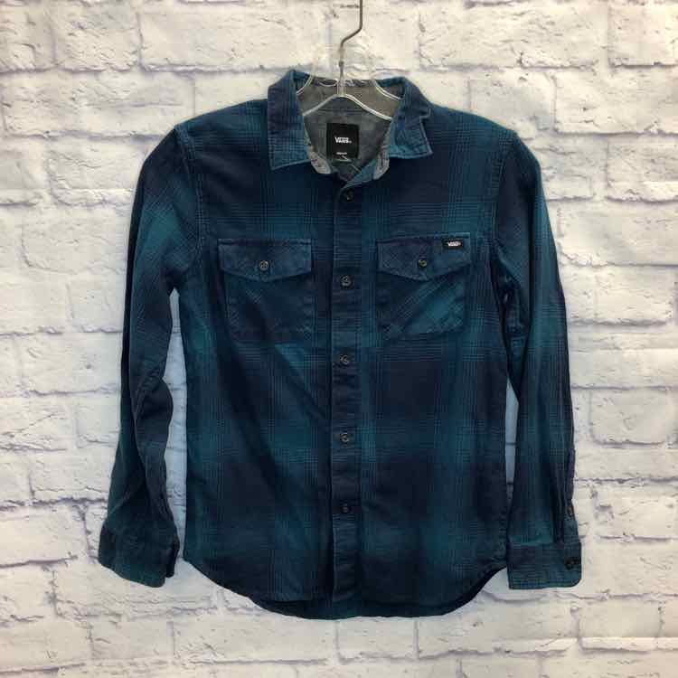 Vans Blue Size 10 Boy Polo or Button Down