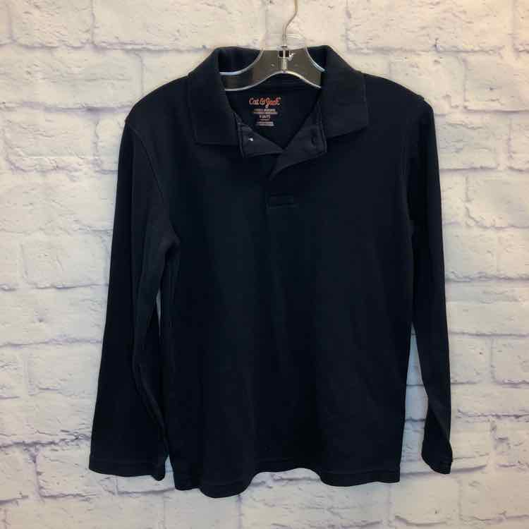 Cat & Jack Navy Size 6 Boy Polo or Button Down