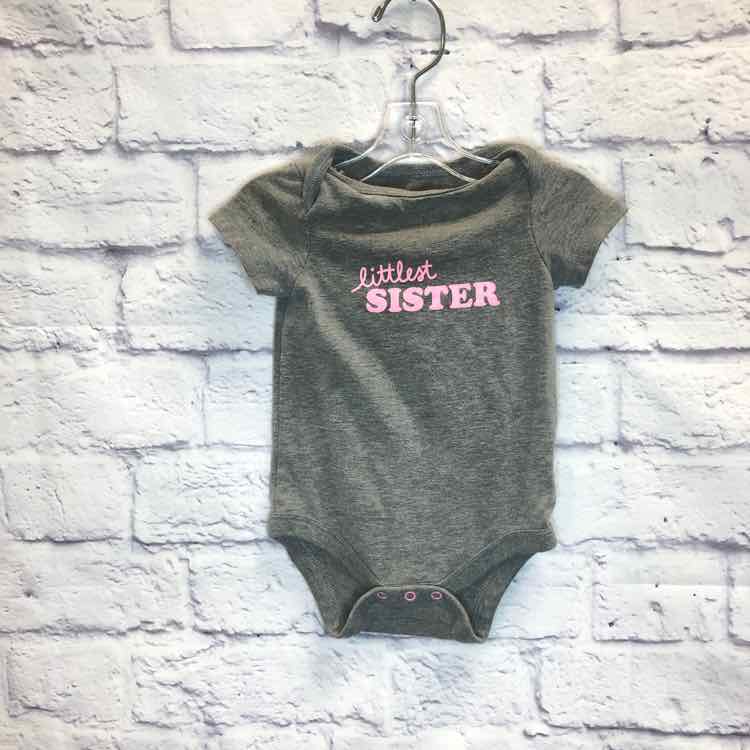 Cat & Jack Gray Size 0-3 Months Girls Bodysuit