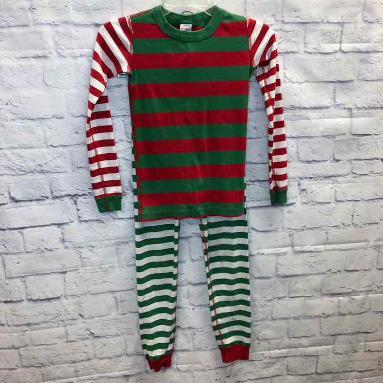 Hanna Andersson Red & Green Size 10 Boys Pajamas