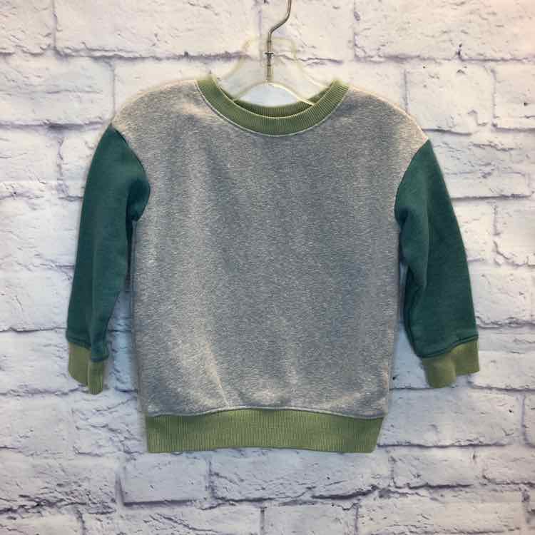Cat & Jack Green Size 2T Boys Sweatshirts/Hoodie
