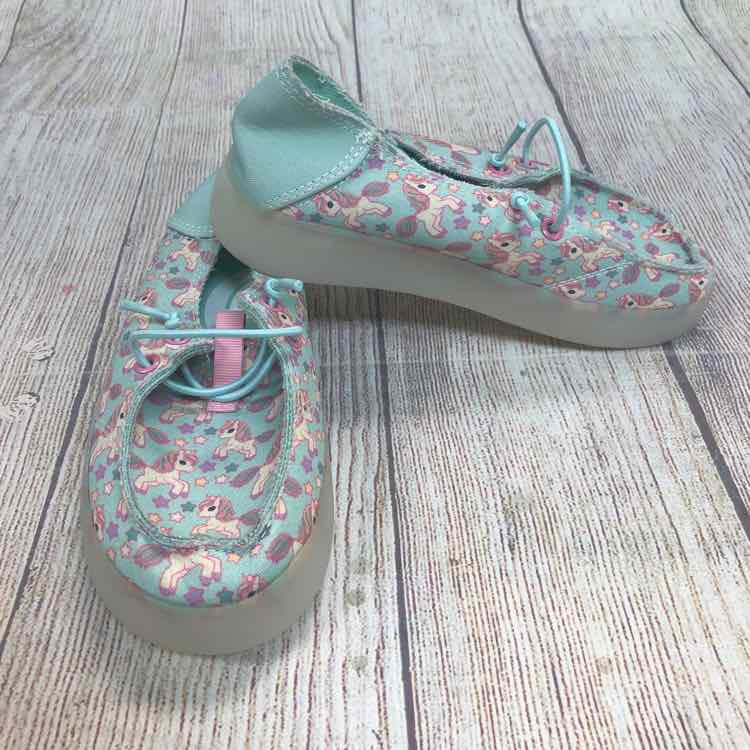 Members Mark Green Size 12 Girls Casual Shoes