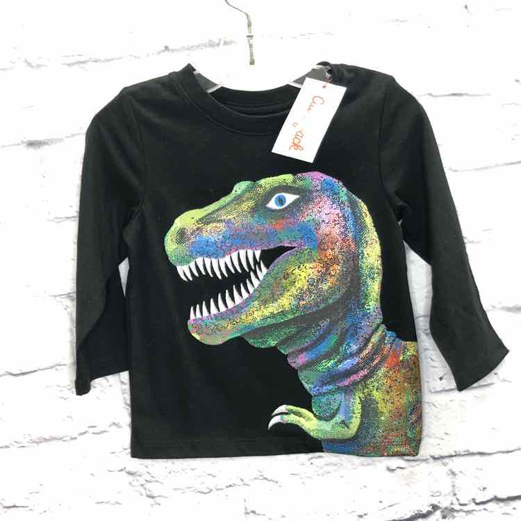 Cat & Jack Black Size 18 Months Boys Long Sleeve Shirt