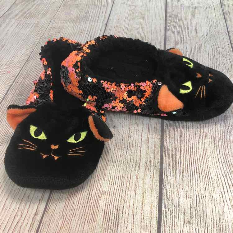 Black Size 3 Girls Slippers