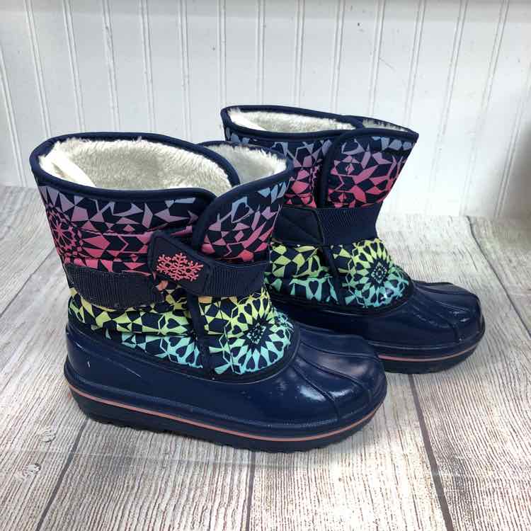 Childrens Place Blue Size 13 Girls Snow Boots