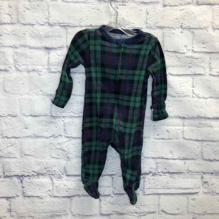 Old Navy Plaid Size 6-9 Months Boys Sleeper