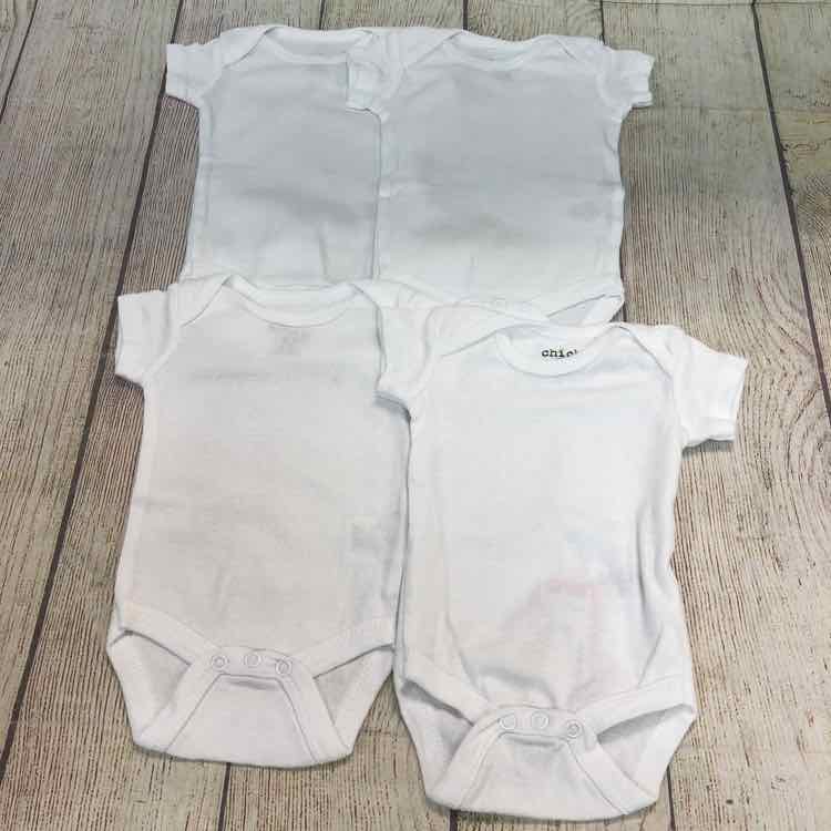 Chick Pea White Size 3 Months Boys Bodysuit