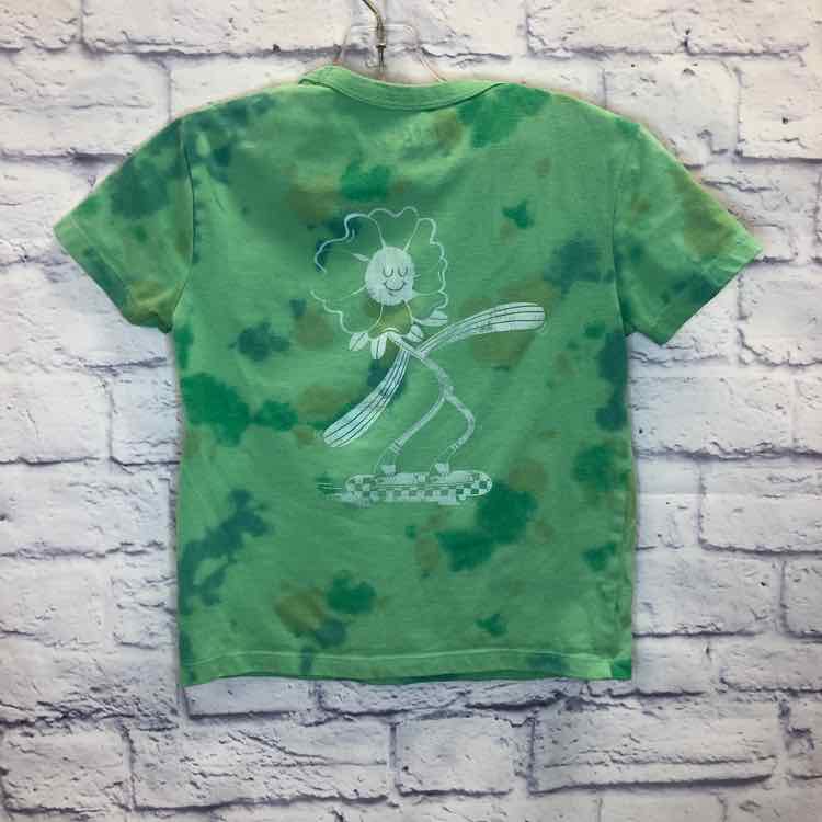 Cat & Jack Green Size 4T Boys Short Sleeve Shirt