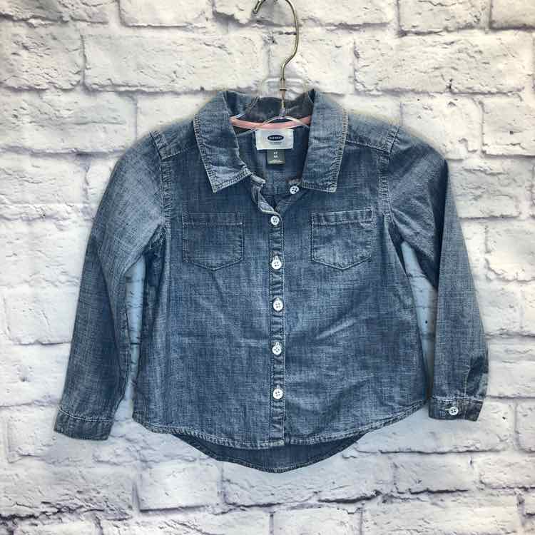 Old Navy Denim Size 4T Girl Polo or Button Down