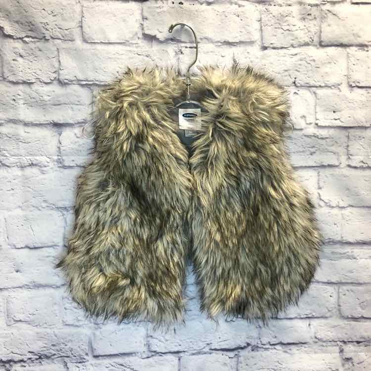 Old Navy Gray Size 5 Girls Vest