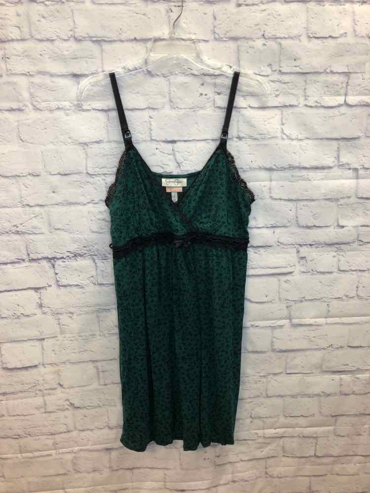 Jessica Simpson Green Size L Nursing Gown