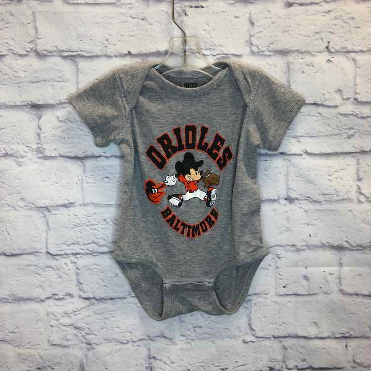 Orioles Gray Size 3-6 Months Boys Bodysuit
