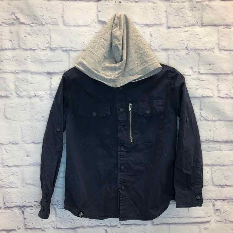 Akademiks Navy Size 5 Boy Polo or Button Down