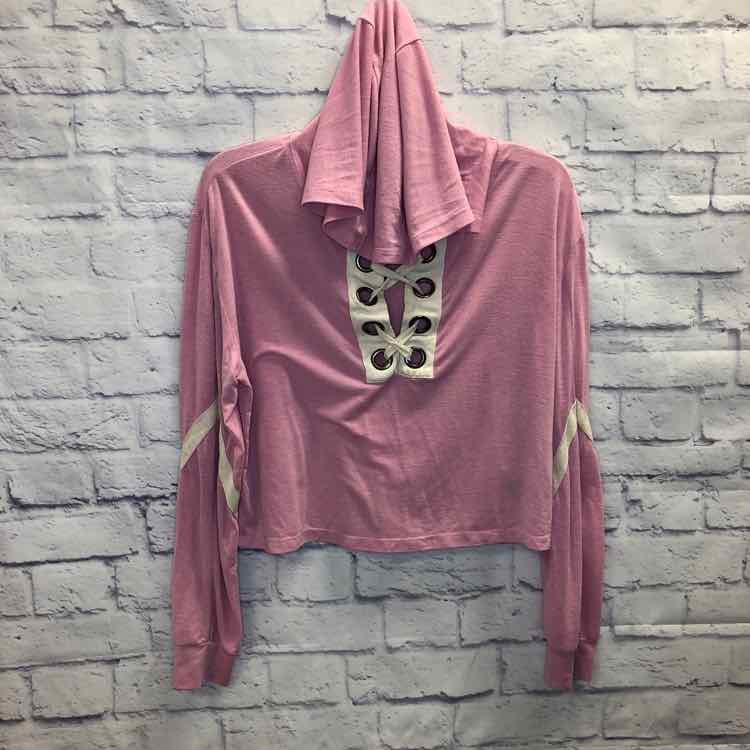 Inspired Hearts Pink Size 14 Girls Long Sleeve Shirt