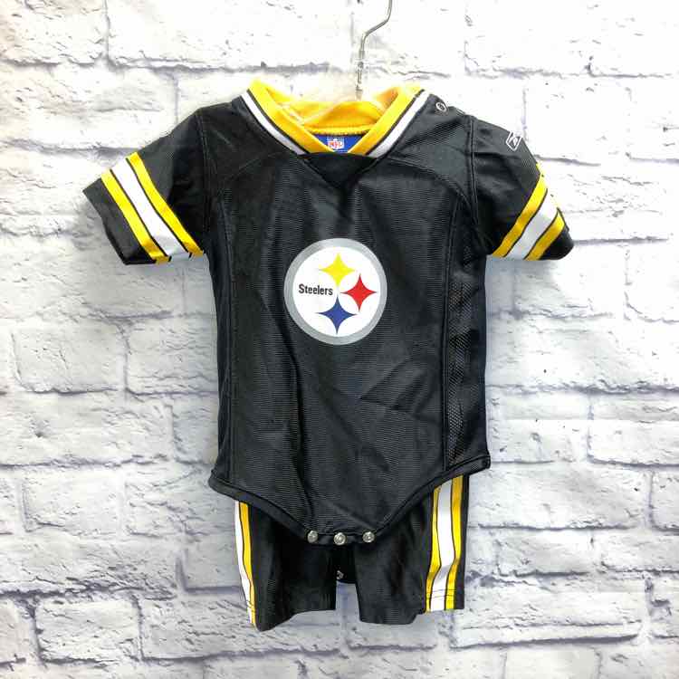 Steelers Black Size 12 Months Boys 2 Piece Outfit
