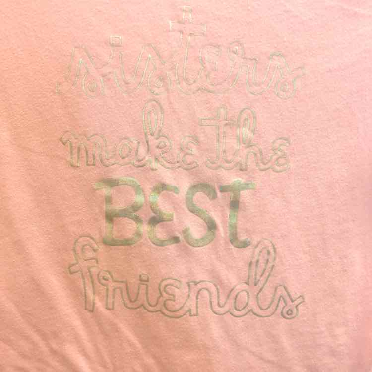 Cat & Jack Pink Size 10 Girls Short Sleeve Shirt