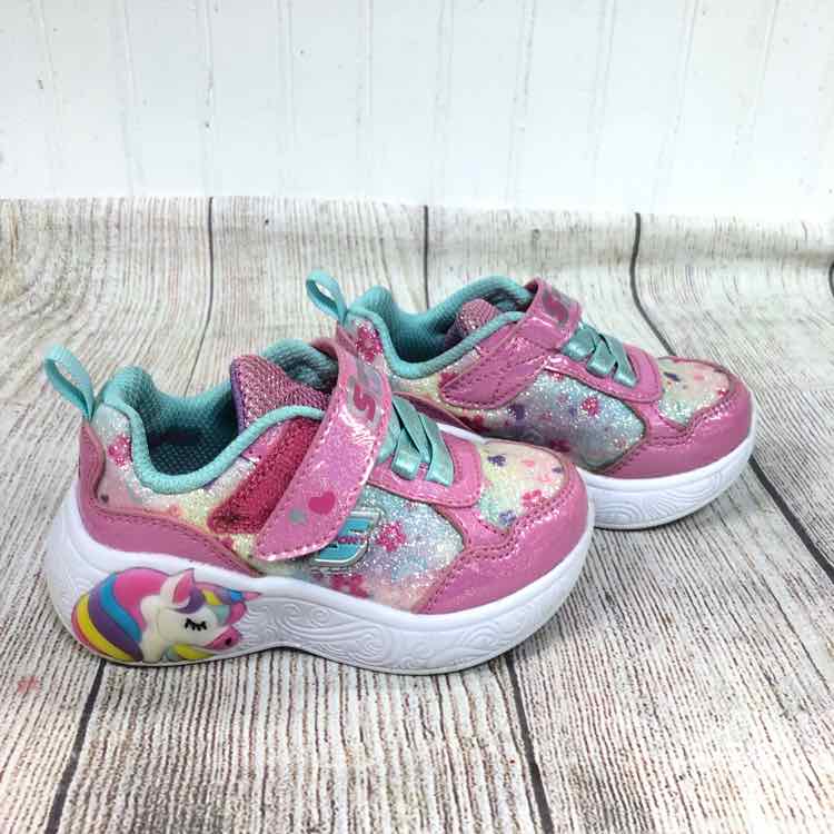 Skechers Pink Size 6 Girls Sneakers
