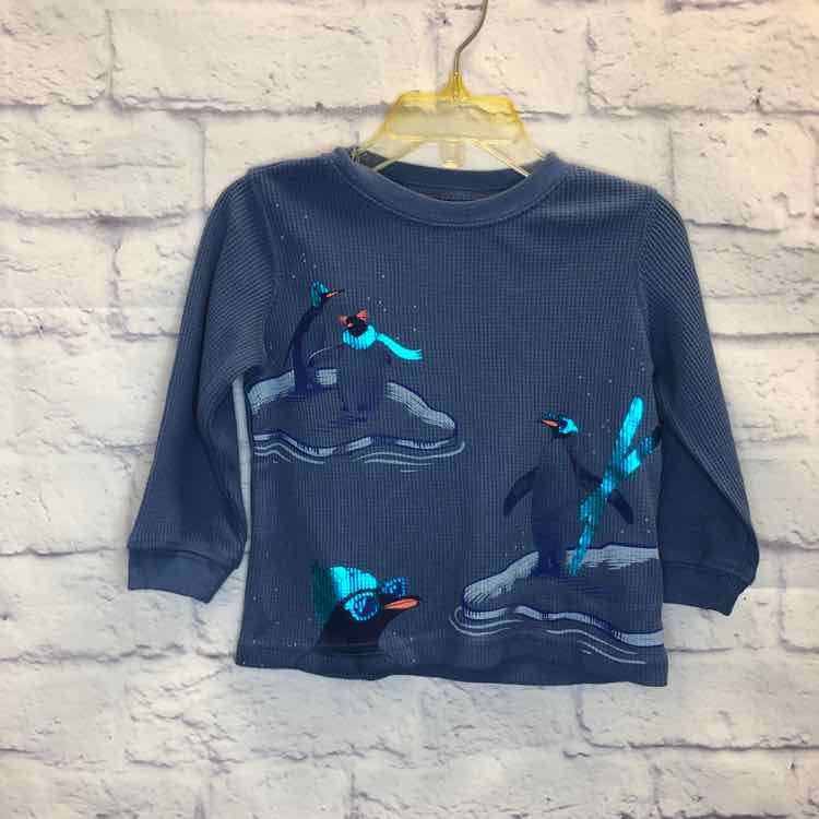 Carters Blue Size 12 Months Boys Long Sleeve Shirt