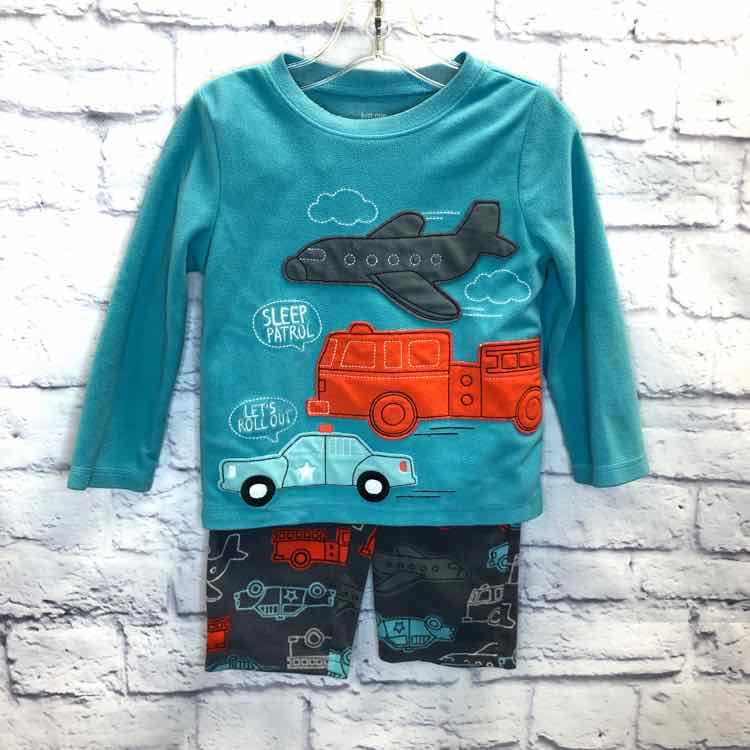 Just One You Green Size 2T Boys Pajamas