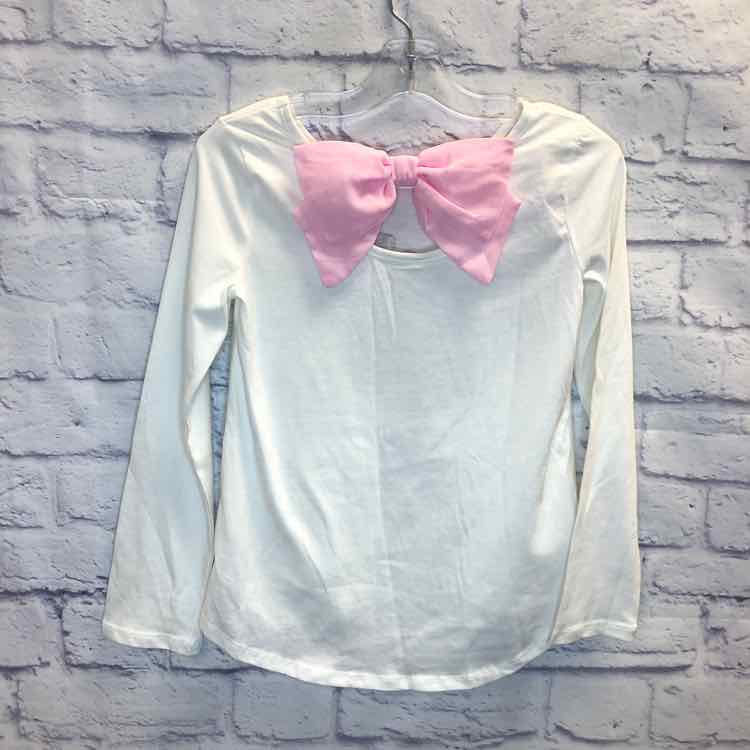 Cynthia Rowley White Size 7 Girls Long Sleeve Shirt