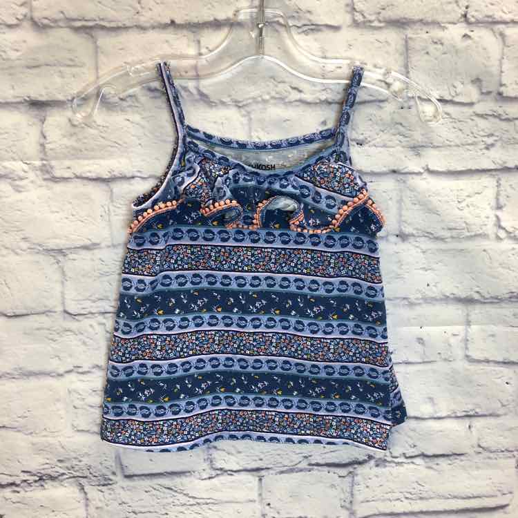 Oshkosh Blue Size 5 Girls Tank Top