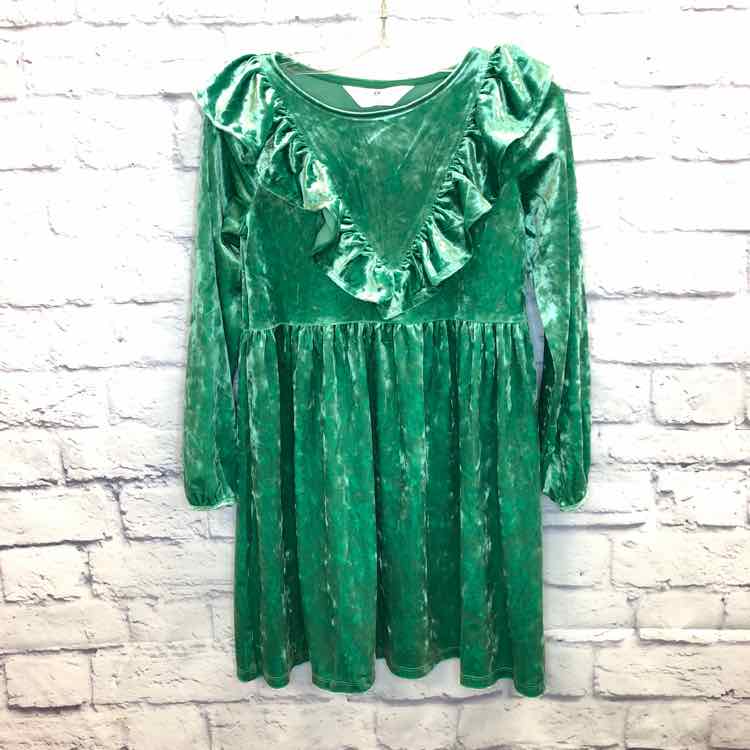 H&M Green Size 6X Girls Dress