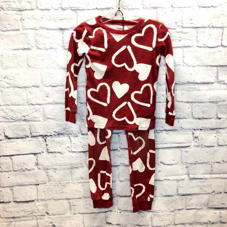 Carters Red Size 7 Boys Pajamas