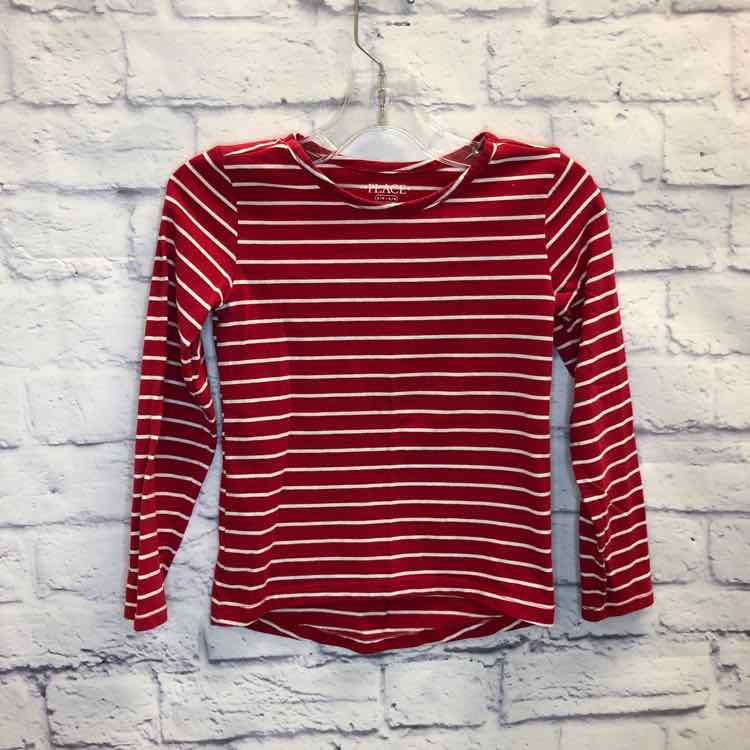 Childrens Place Red Size 5 Girls Long Sleeve Shirt