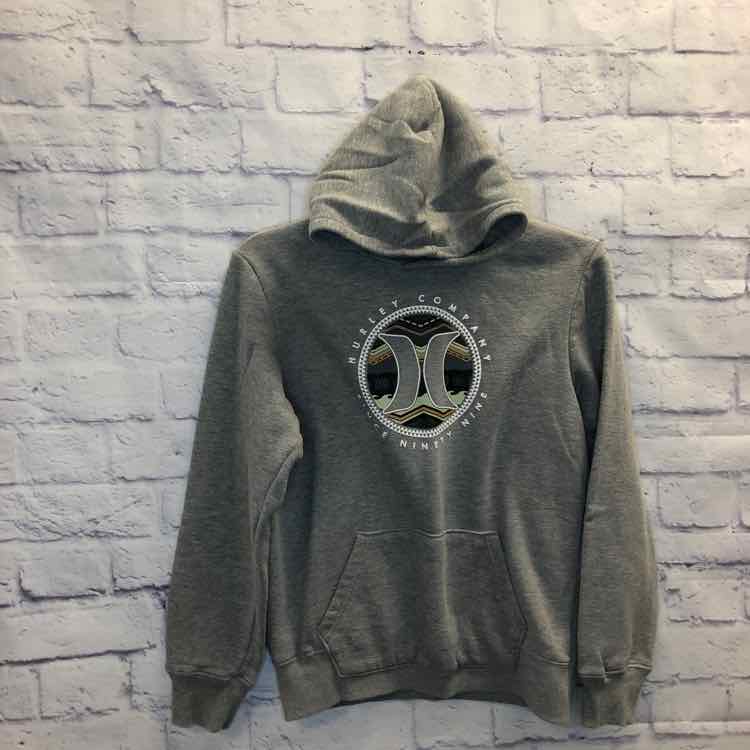 Hurley Gray Size 14 Boys Sweatshirts/Hoodie