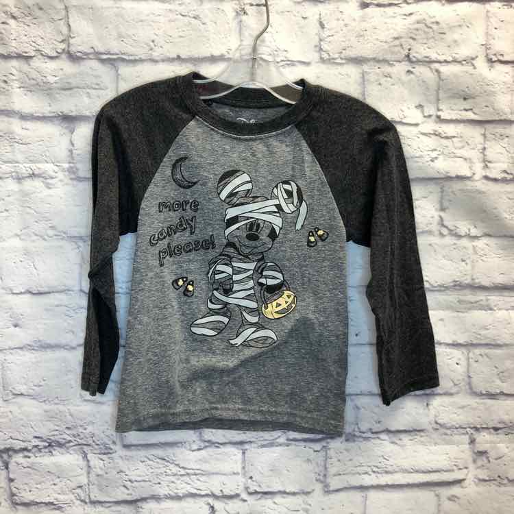 Disney Gray Size 4T Boys Long Sleeve Shirt