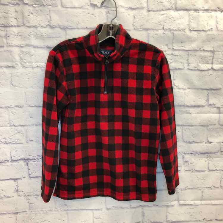 Childrens Place Red & Black Size 10 Boys Sweatshirts/Hoodie