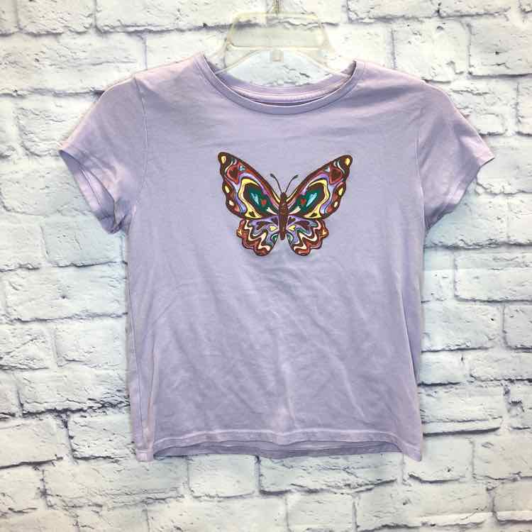 Old Navy Purple Size 14 Girls Short Sleeve Shirt