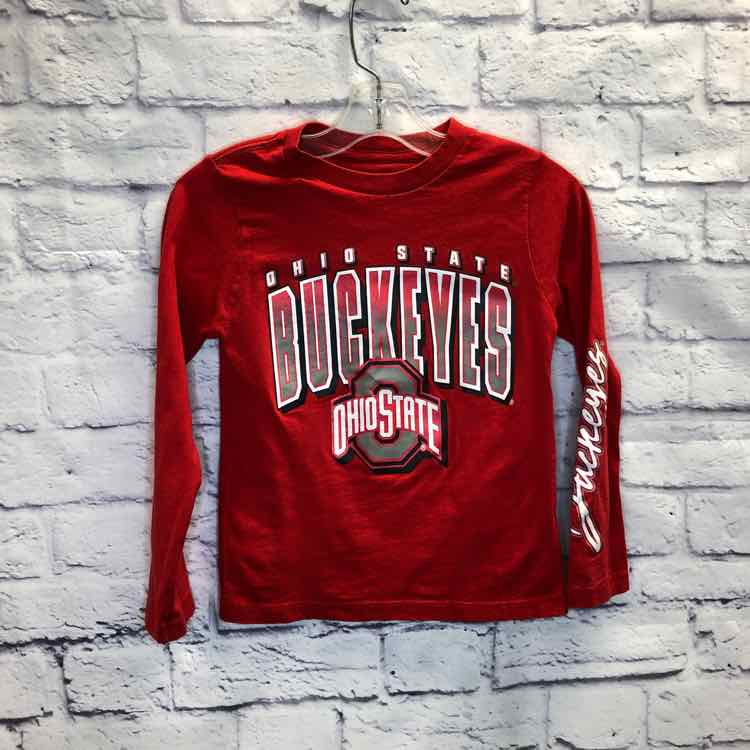 Ohio State Red Size 5 Boys Long Sleeve Shirt