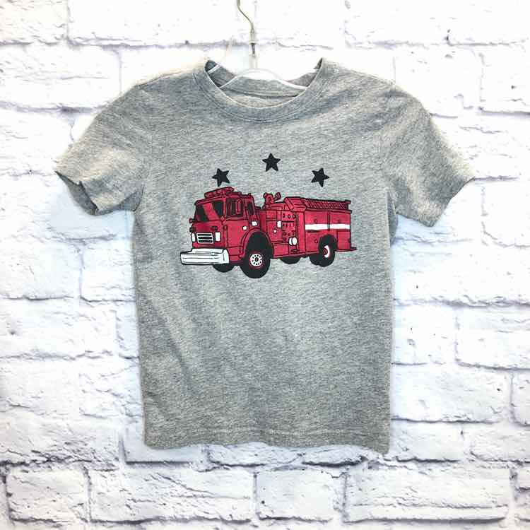 Oshkosh Gray Size 4T Boys Short Sleeve Shirt
