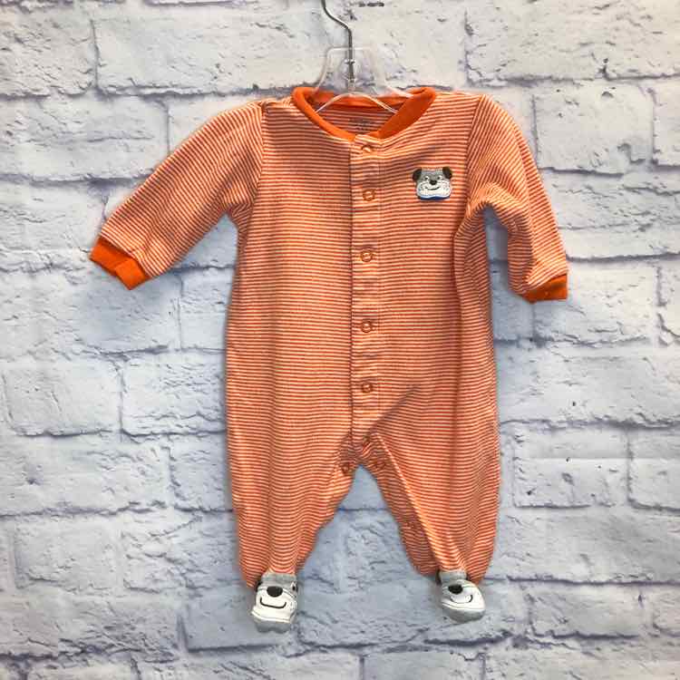Carters Orange Size 3 Months Boys Sleeper