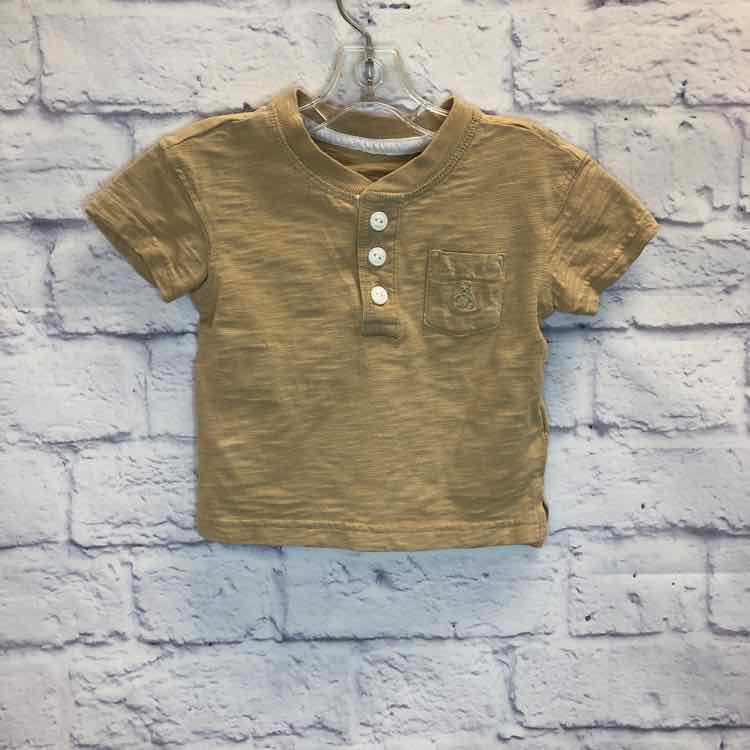Gap Tan Size 3-6 Months Boys Short Sleeve Shirt
