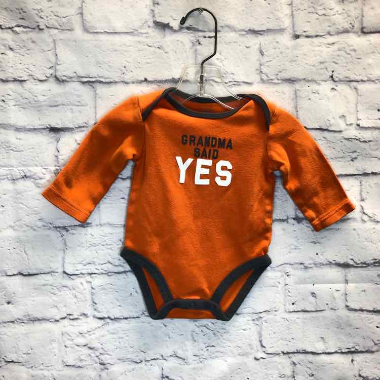 Carters Orange Size 6 Months Boys Bodysuit