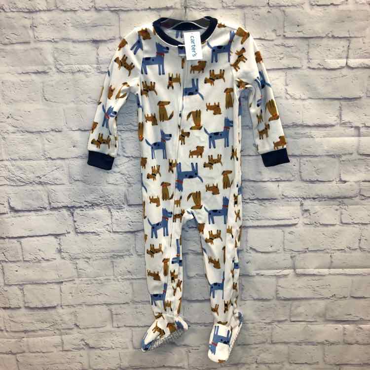 Carters White Size 3T Boys Sleeper
