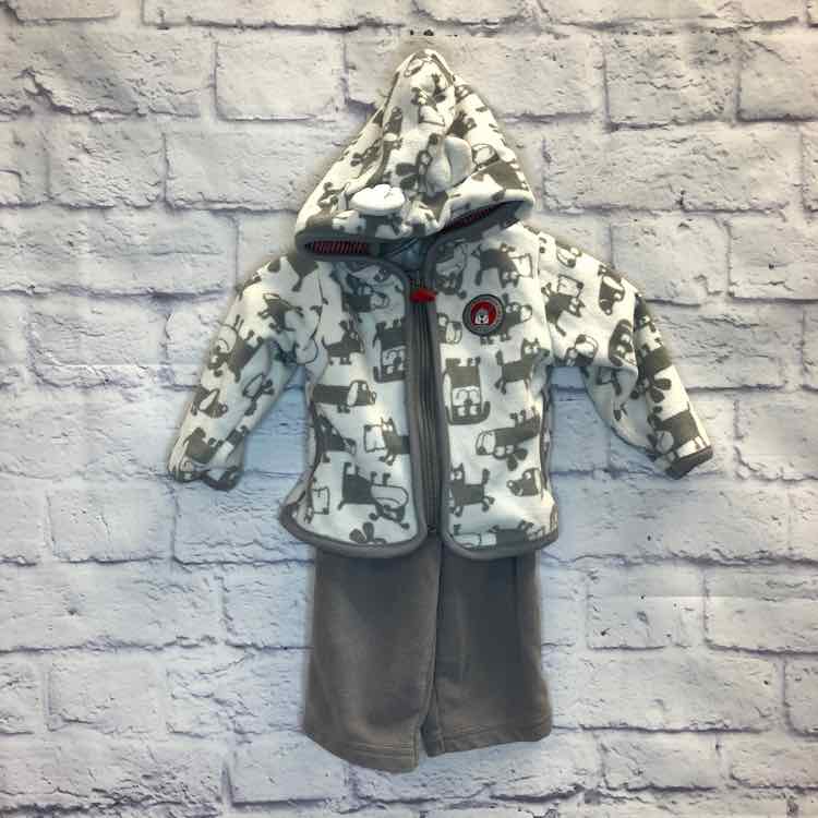 Carters Gray Size 6 Months Boys 2 Piece Outfit