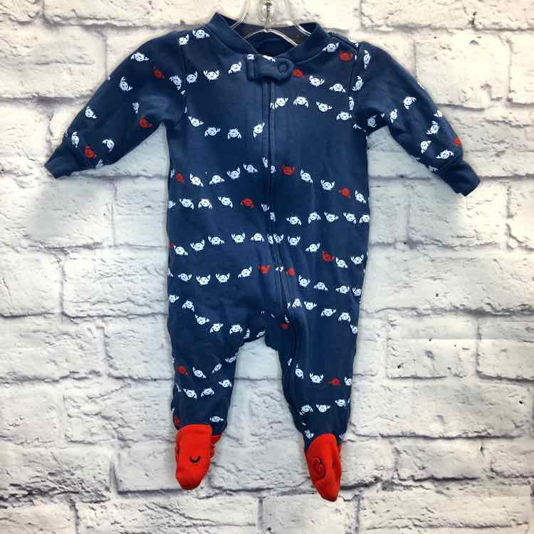 Carters Blue Size 3 Months Boys Sleeper