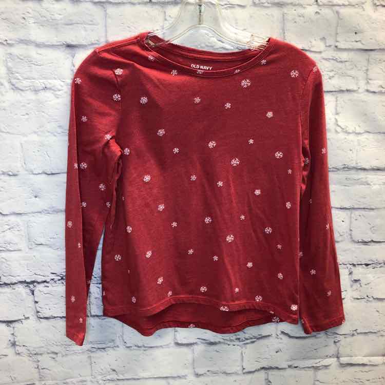 Old Navy Red Size 14 Girls Long Sleeve Shirt
