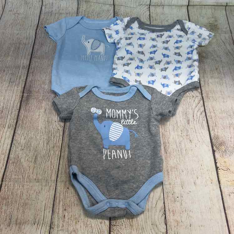 Duck Duck Goose Blue Size 3-6 Months Boys Bodysuit
