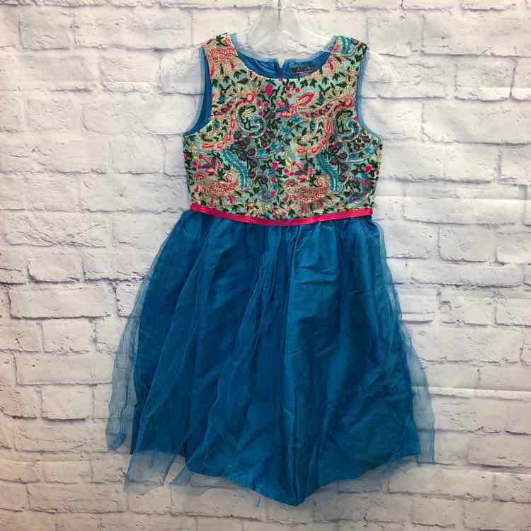 ATUN Blue Size 10 Girls Dress